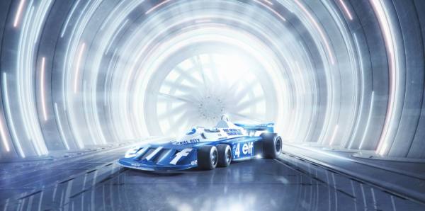 Photograph Blair Bunting Tyrrell F1 Car on One Eyeland